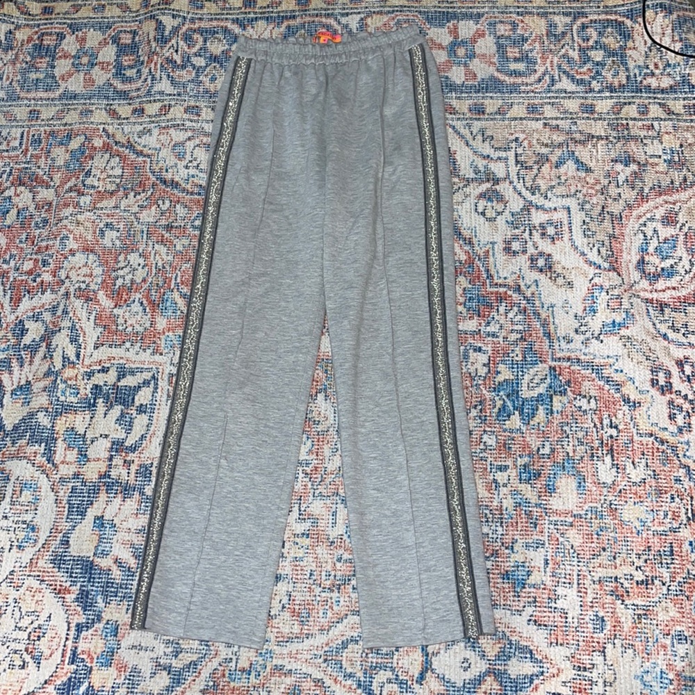 Vilagallo Sweat Style Track Pants in Gray SZ 38/US 4 VGUC
